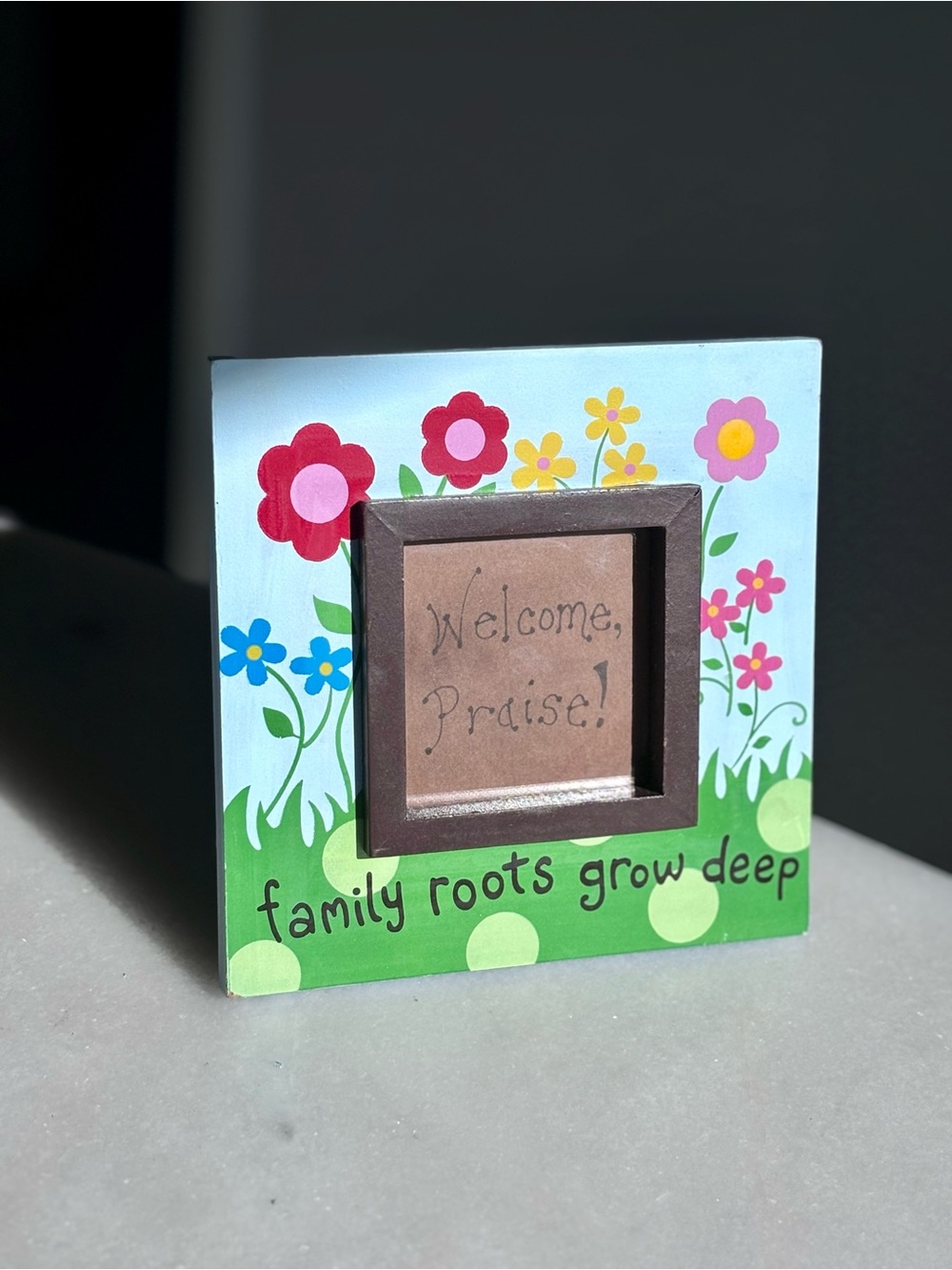 Hand Painted Picture Frame
